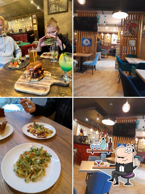 Посмотрите на внутренний интерьер "Буча"