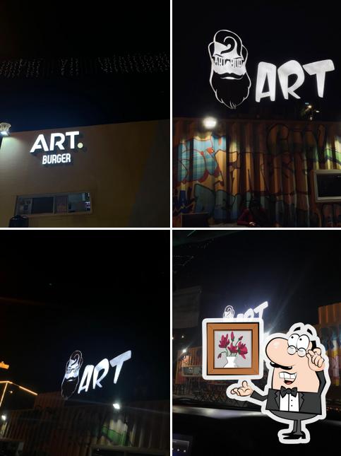 Art burger
