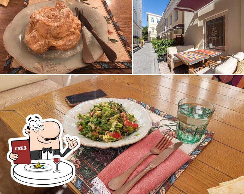 Блюда в "Долмаме"