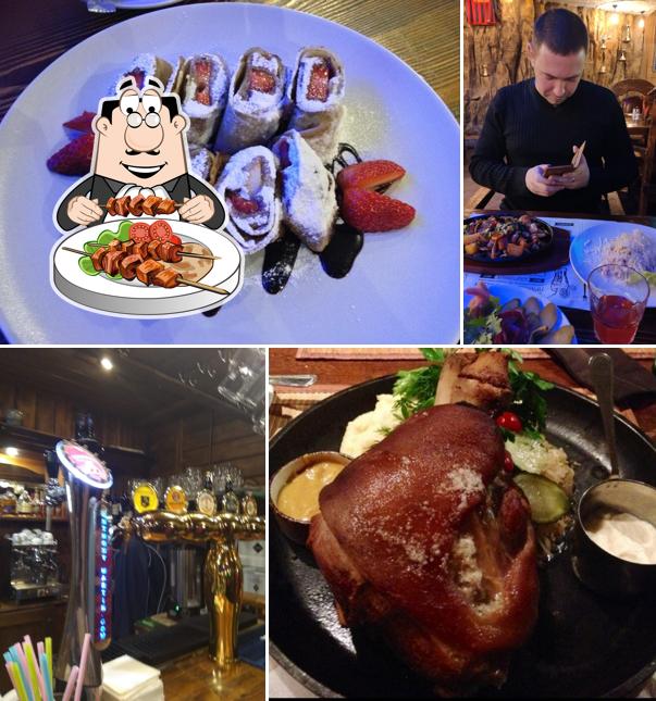 Еда в "Мустанге"