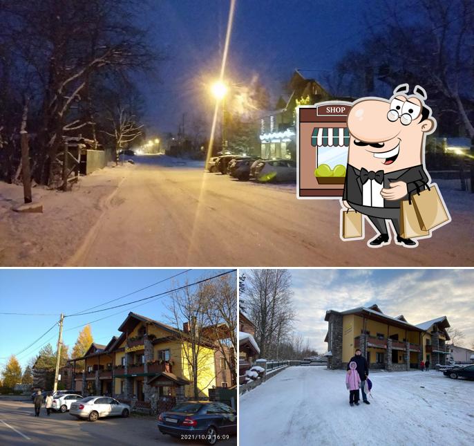 Наслаждайтесь свежим воздухом и видом, открывающемся из "Кексгольма"