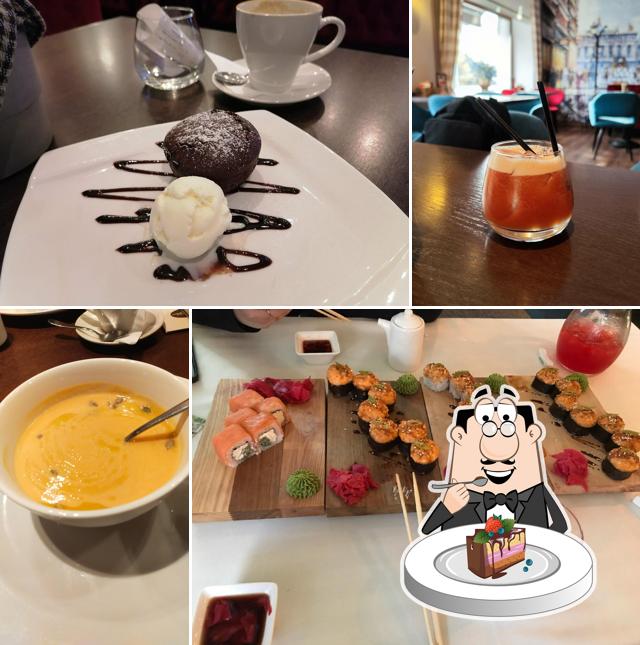 Шоколадный торт в "Сене Жермен"