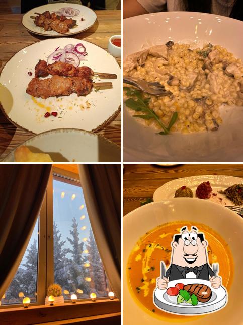 Стейк в "Osteria Mario"