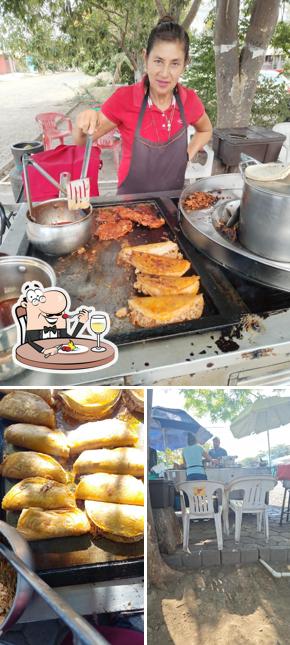 Dorados de barbacoa