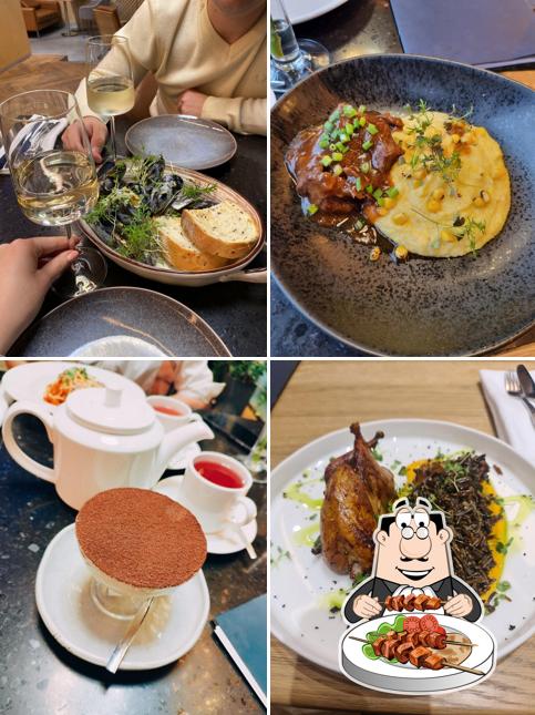 Еда в "Городском кафе "SAVA""