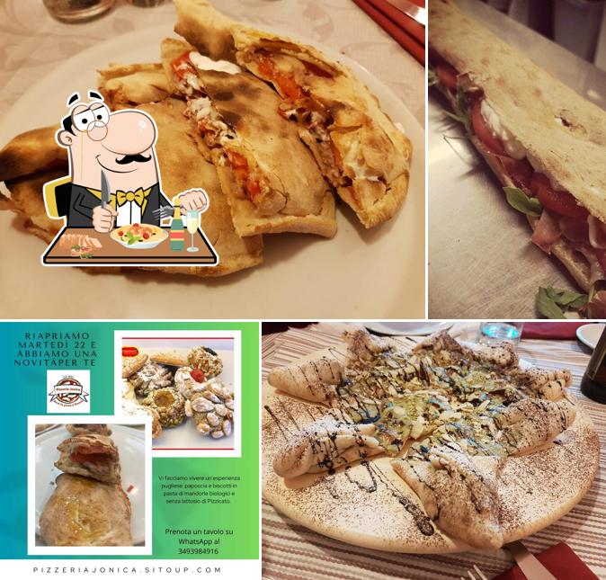 Еда в "Jonica pizza restaurant"