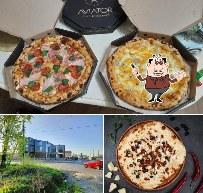 Еда и внешнее оформление - все это можно увидеть на этом снимке из Aviator Chief