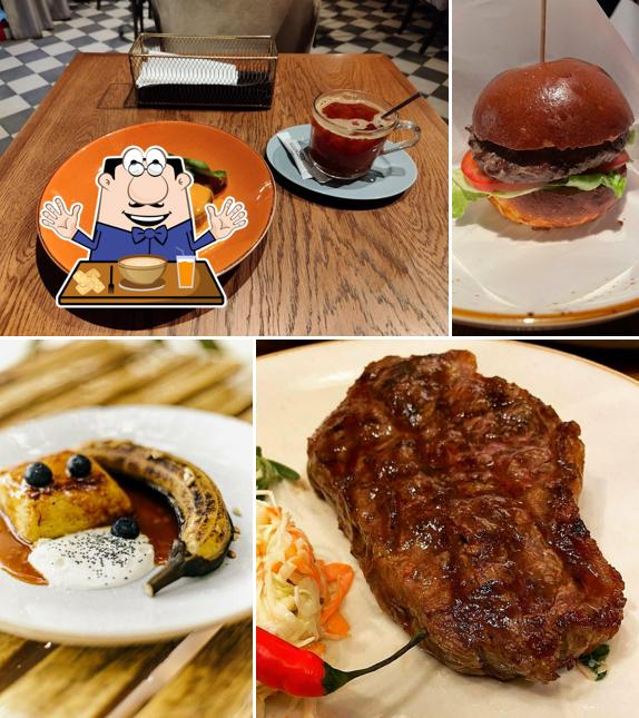 Яйца бенедикт в "Brooms"