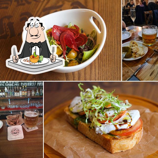 Еда в "Даче Гашека"