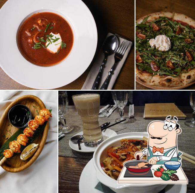 Курица с соусом карри в "Ресторане Городе- Огороде"