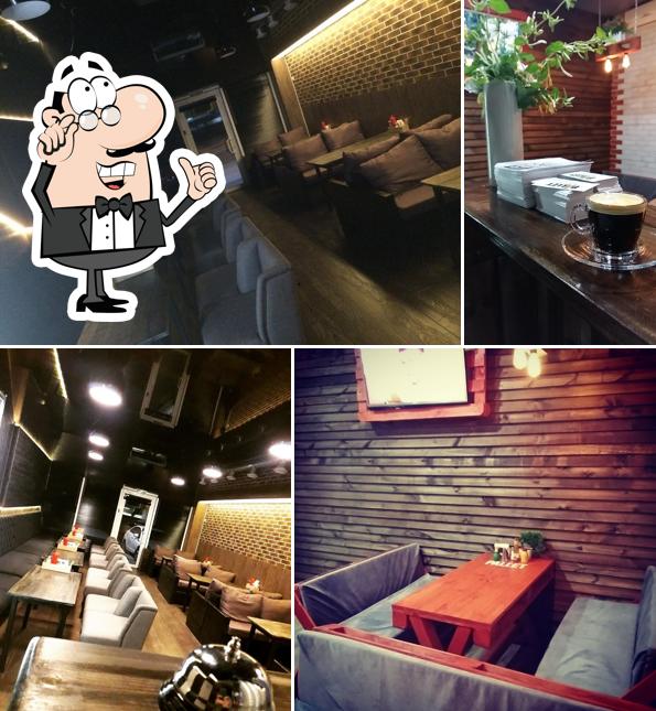 Upstairs bar