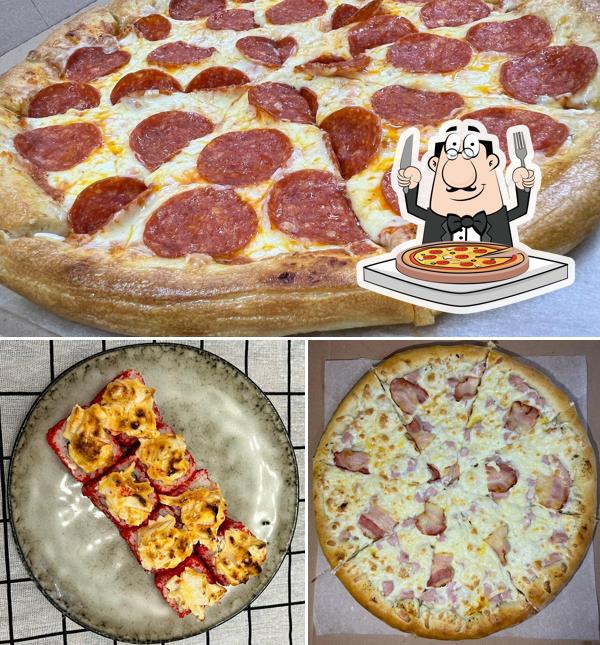 Закажите разные виды пиццы