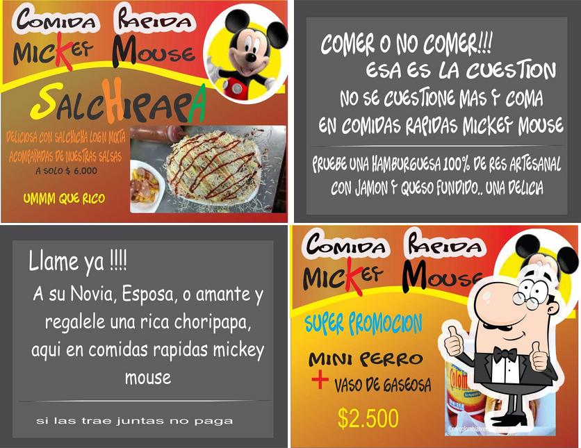 Comida rapida mickey MOUSE
