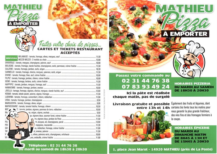 Épicerie / Pizza Mathieu à emporter / Frédéric BUTT