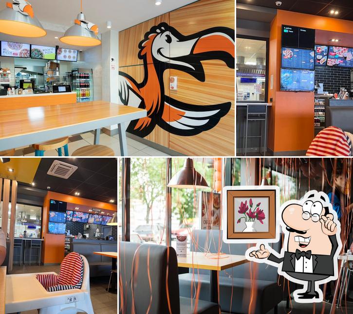 Интерьер "Додо Пицца"