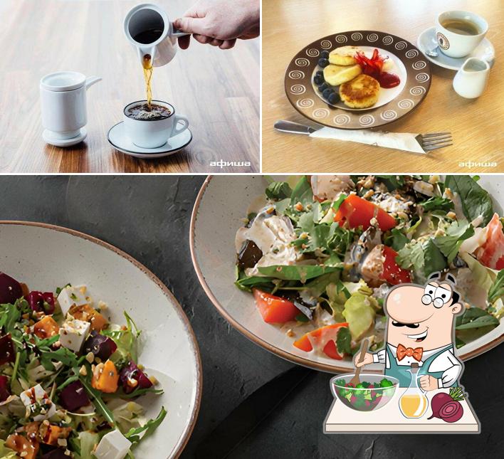 Свекольный салат в "Шоколаднице"