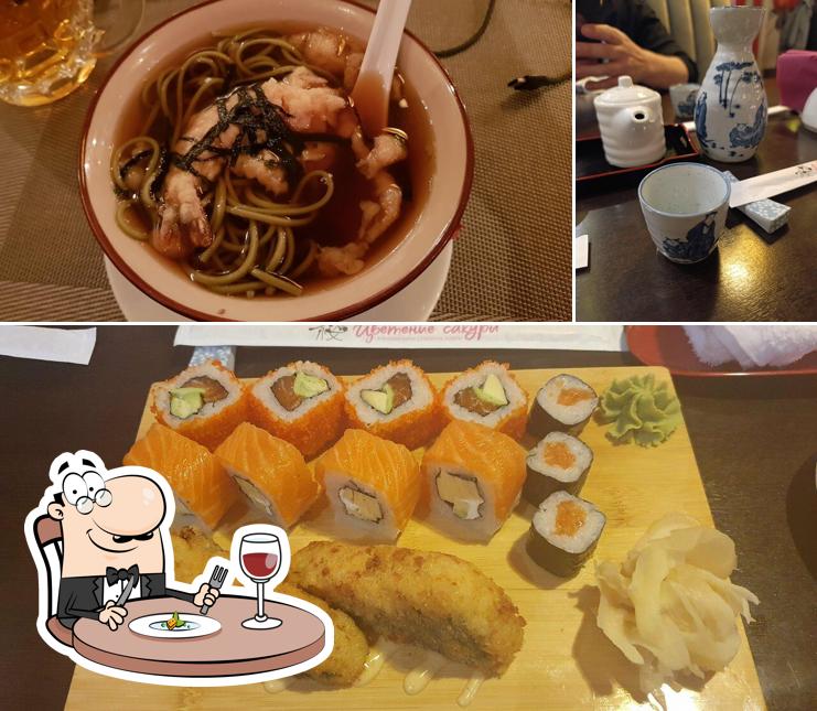 Блюда в "Цветении сакуры"