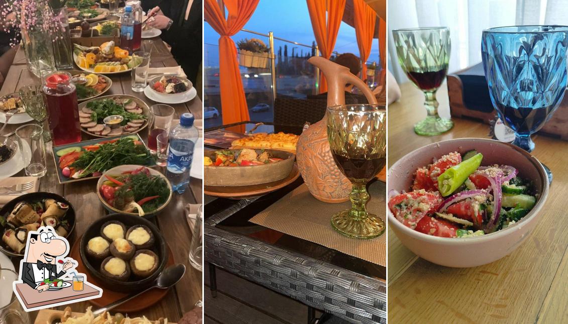 Блюда в "Ресторане Цех"