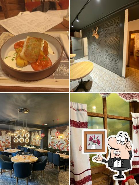 Посмотрите на внутренний интерьер "Поморского"