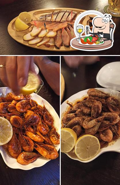 Закажите блюда с морепродуктами в "Матч"