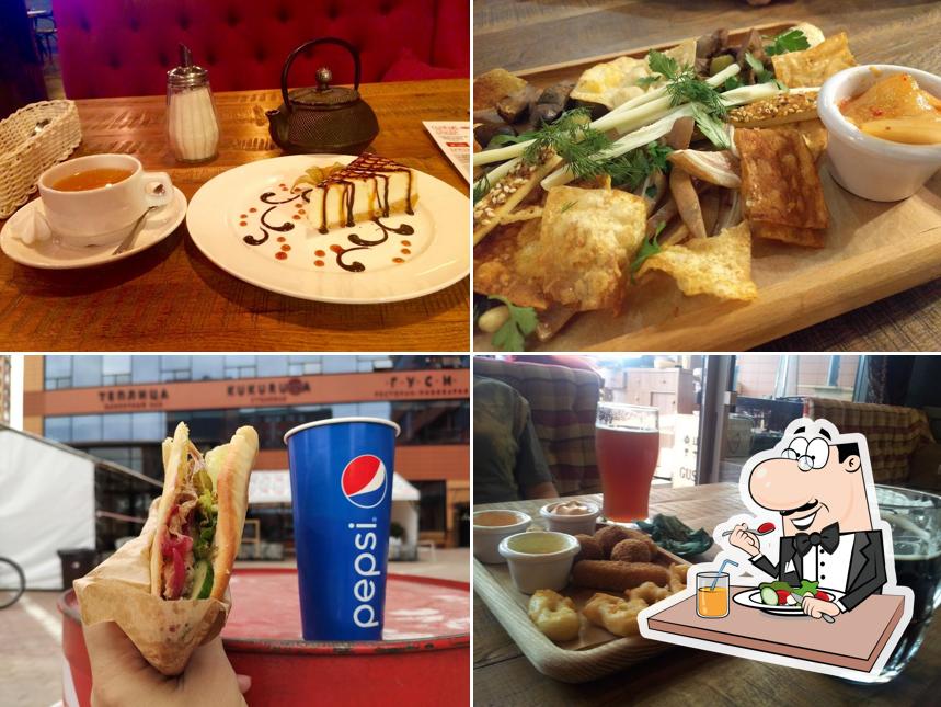 Блюда в "ГУСИ Ресторан-Пивоварня"