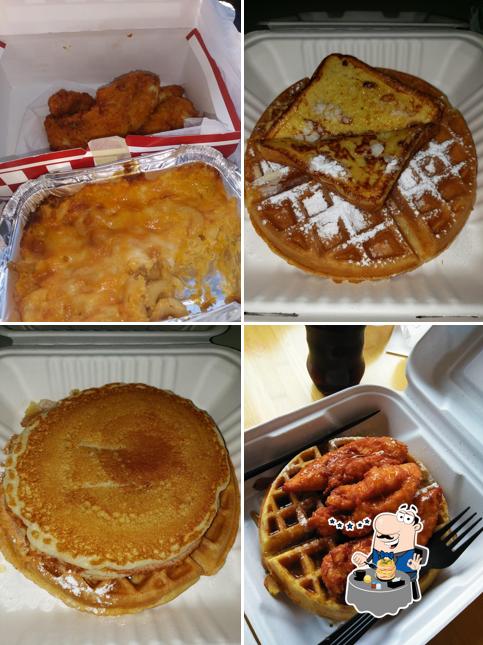 Country Style Chicken And Waffles