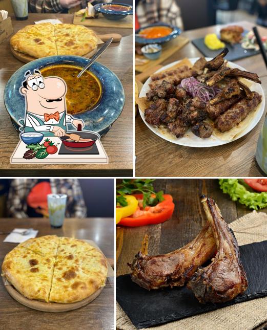 Курица с соусом карри в "Все Шашлыки"