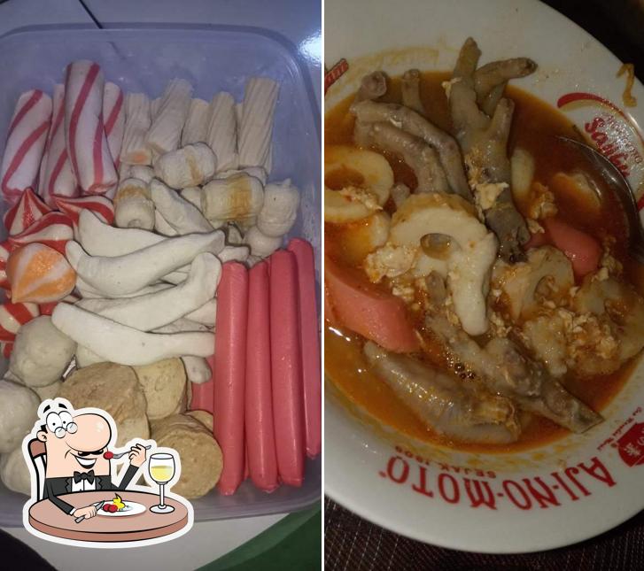 Cilok Meti dan Seblak Tomyam