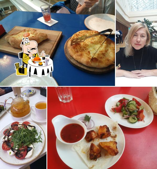 Блюда в "Georgian House"