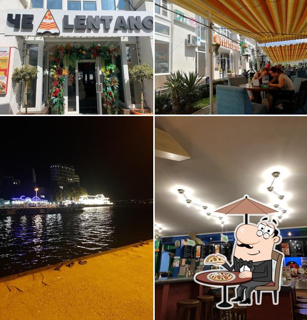 Внешнее оформление "Пиццы Челентано"