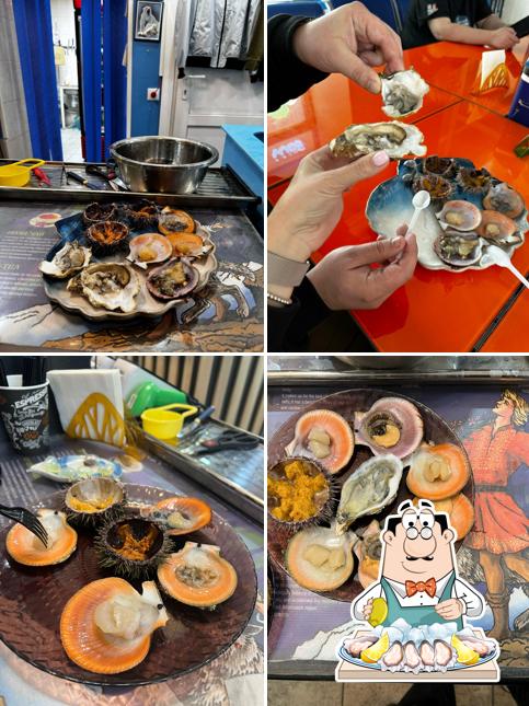 Устрицы в "На морвокзале"