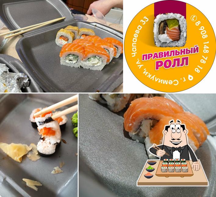 В "Правильный Ролл" вы можете попробовать суши