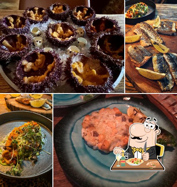 Блюда в "Аляске бар"