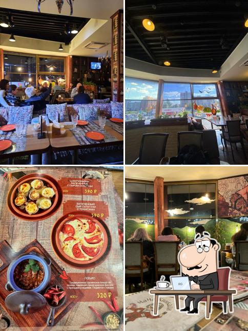 Интерьер "Ирландского Паба Harats Брянска"