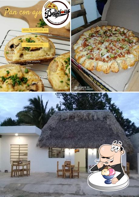 Delicious Pizza Becal