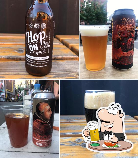 "Крафтейнер" предоставляет гостям богатый выбор сортов пива