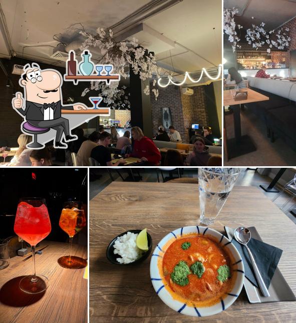 Интерьер "Тайсё суши & коктейли"