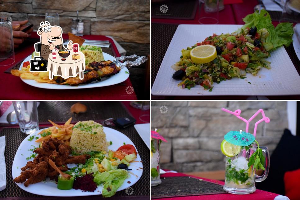 Fast food cafe Terrasse