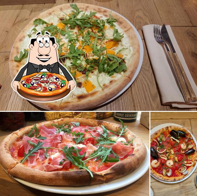 Попробуйте разные варианты пиццы