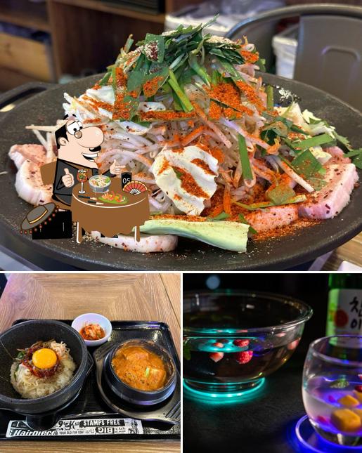 Korean foood Lucky Soul Shimbashi