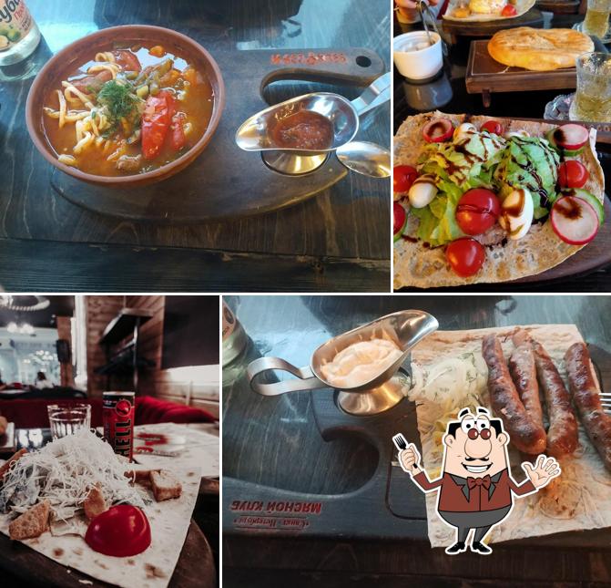 Еда в "Мясо & Хлеб"