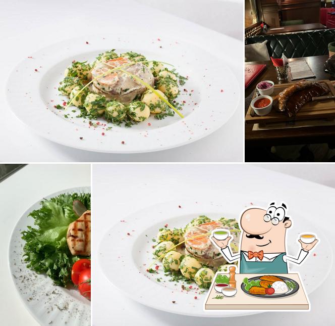 Еда в "Бульдоге"