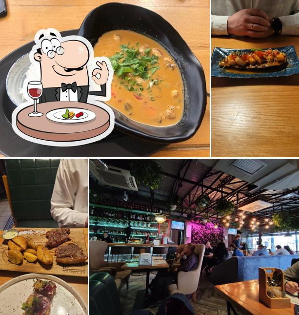 Еда в "The Двери"