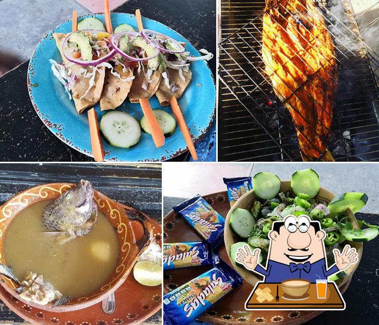 Tacos de cabeza y suadero y tripa quesadillas