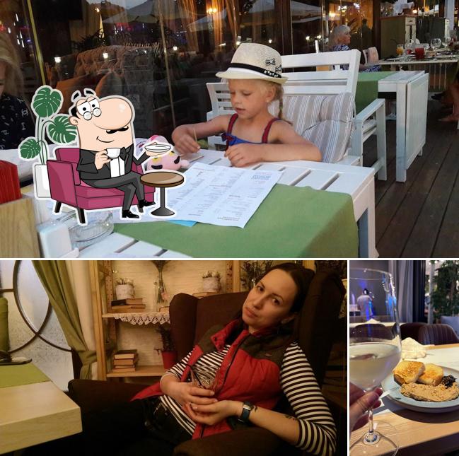 Интерьер "Ресторана del Mar"