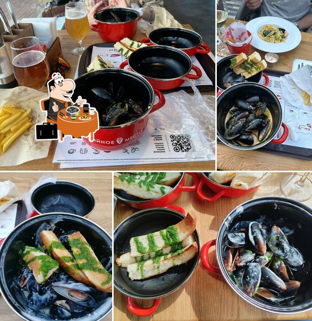 Моллюски в "Мидийное Место"