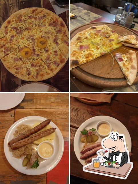 Блюда в "Даче Гашека"