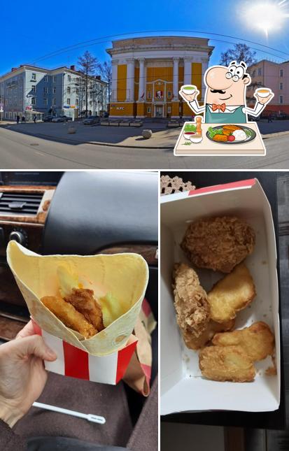 Еда и внешнее оформление в Rostic's