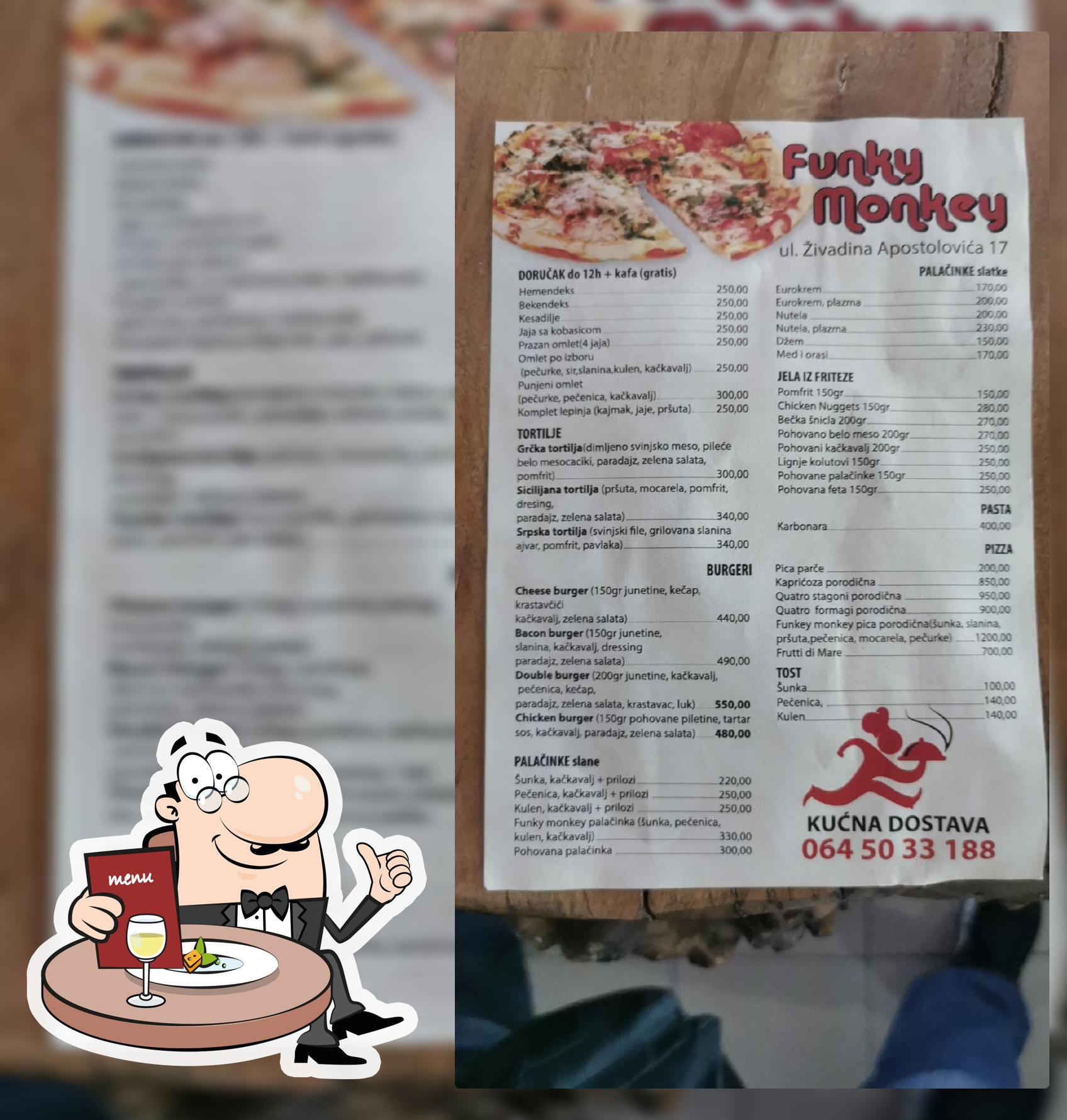 Funkey Monkey CAFFE BAR
