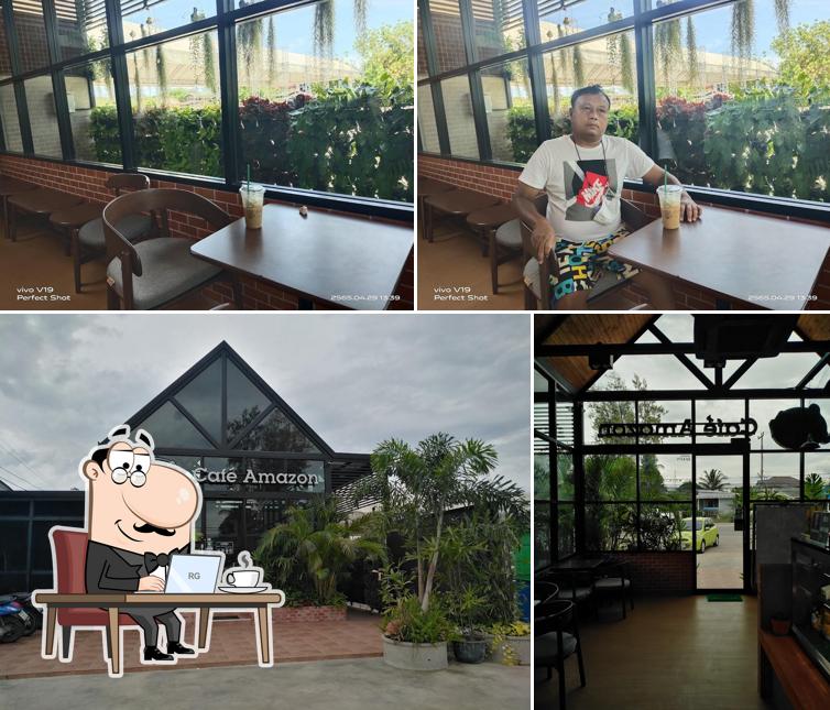คาเฟ่ อเมซอน สาขาหาดเจ้าสำราญ